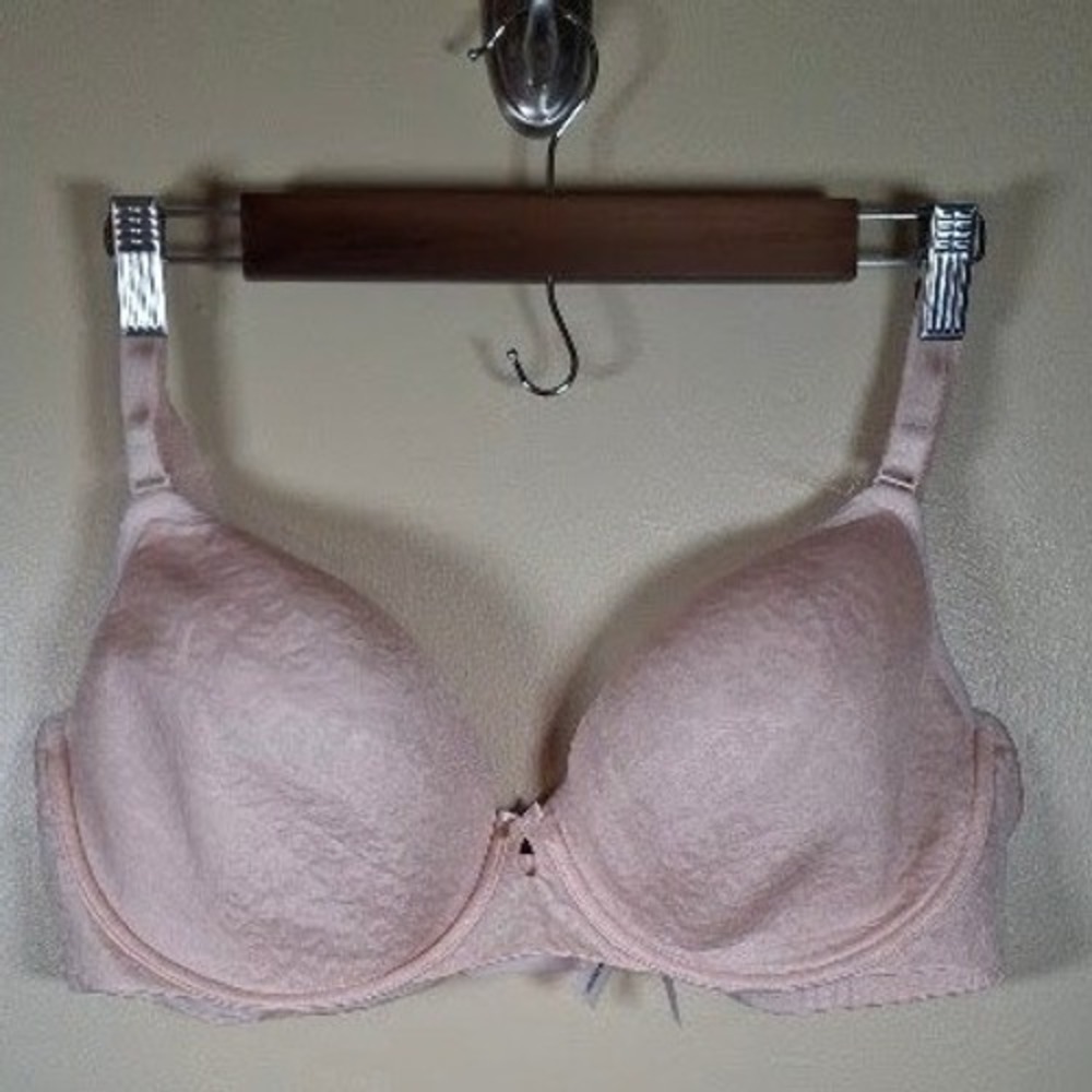Torrid Curve 360 Back Smoothing Lightly Lined T-Shirt Bra Pink 40DD 16898314
